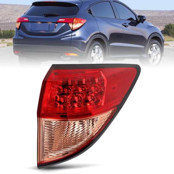Titans Motors Outer Passenger Side Tail Light for 2016–2018 Honda HR-V