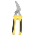 thumbnail image 6 of Raindrops Laborsaving Stainless Steel Metal Sheet Scissors with Safety Fastener and Antiskid Handle Yellow 1pc, 6 of 8