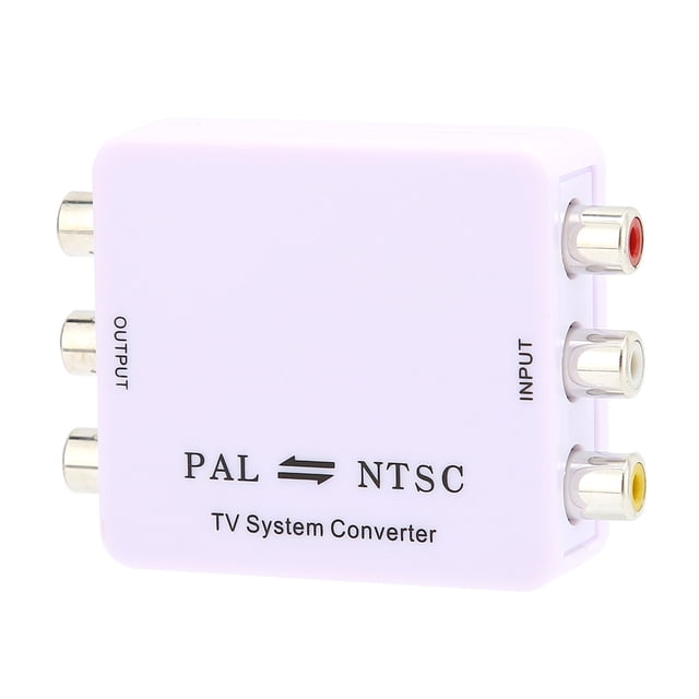 Convertidor de formato Pal/NTSC, Convertidor mutuo ntsc ntsc resistente al desgaste conveniente para videocámaras para Grabadoras para monitorios de video para reproductores de dvd