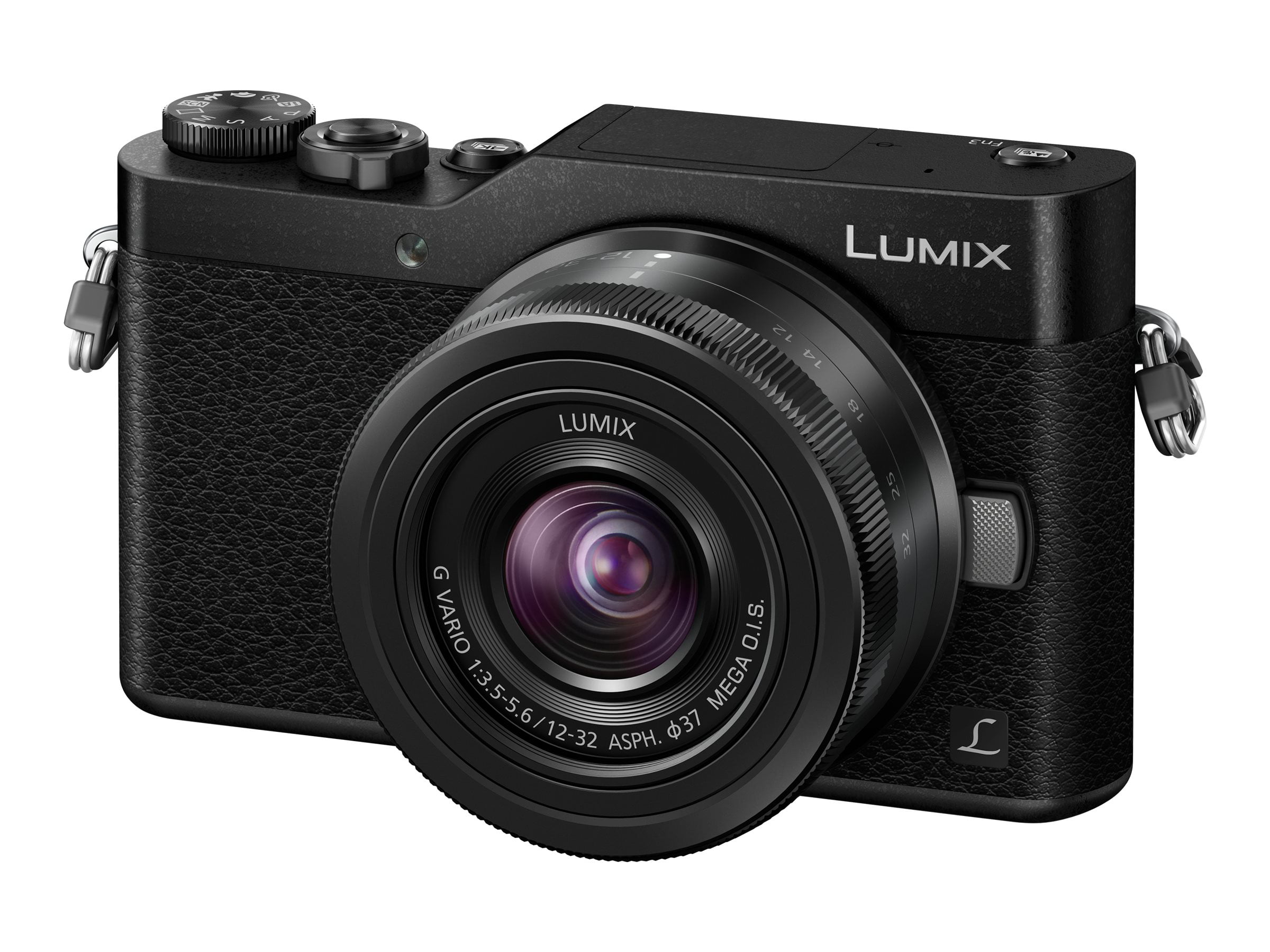 werkwoord hongersnood Nog steeds Panasonic LUMIX GX850 4K Mirrorless 16MP Black Camera w/ 12-32mm MEGA OIS  Lens - Walmart.com