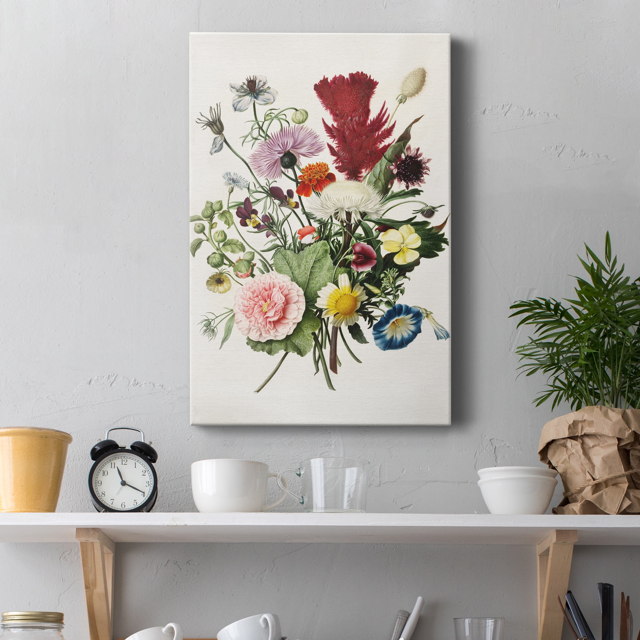 Bouquet of Flowers Premium Gallery Wrapped Canvas - Ready to Hang - 24 x 36