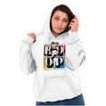 thumbnail image 5 of Betty Boop Classic Strong Cutie Hoodie Sweatshirt Women Brisco Brands L, 5 of 6