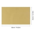 thumbnail image 2 of Tineasur 50Pcs Golden Wrapping Tissue Paper Sheets Lightweight for Decorative Present Packaging and Craft Use, 2 of 8