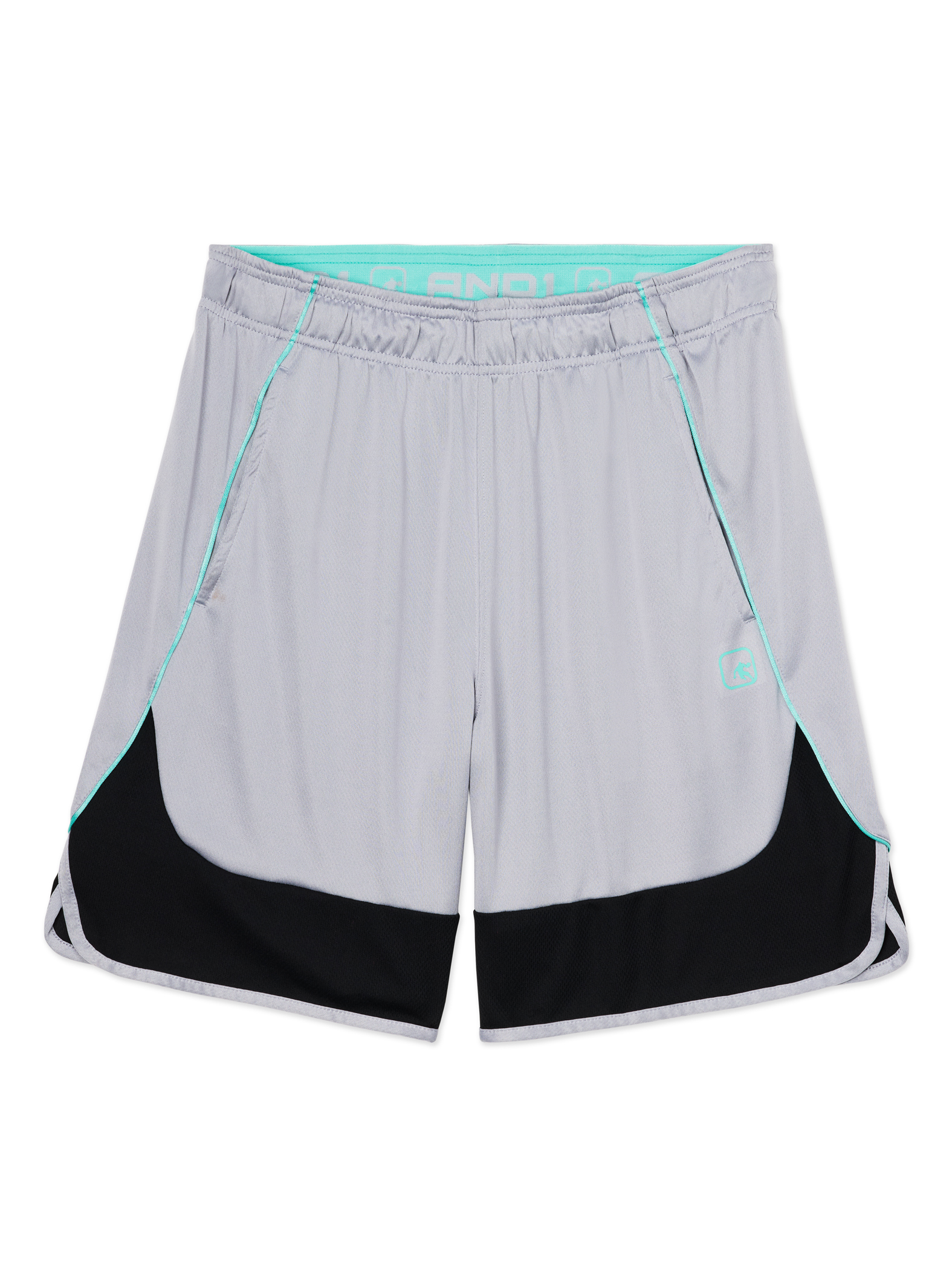 AND1 Men's and Big Men's Active Swing-Man Short, up to Size 3XL