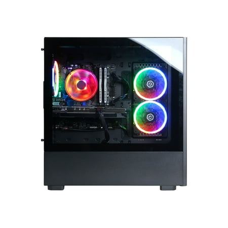 CyberPowerPC - Gamer Xtreme Desktop - Intel Core i7-11700F - 16GB Memory - NVIDIA GeForce RTX 3060 Ti - 1TB HDD + 500GB SSD - Black
