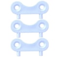 thumbnail image 1 of CNKOO Tank Cover Key 3Pcs Marine Cover Key Wear-Resistant Easy to Use Sturdy Nylon Fill Filler Spare Cover Key Boat Supply, 1 of 6