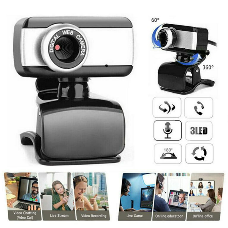 VONTER HD USB 2.0 Zoom Webcam With Microphone Hd Webcam Chat Recording,Usb Camera HD Smart For Computer Dropshipping Webcam for PC Video Conferencing/Calling/Laptop/Desktop Mac - Walmart.com
