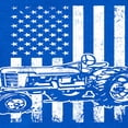 thumbnail image 3 of Instant Message - Tractor American Flag - Toddler & Youth Short Sleeve Graphic T-Shirt, 3 of 6