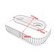 thumbnail image 5 of Limpiador de aire para motocicleta,Filtro de aire para motocicleta 29036-88B 29331-96 Reemplaza,29036-88B 29331-96 Filtro de aire de alto rendimiento,Repuestos para filtros de aire, 5 of 8