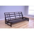 thumbnail image 2 of Coastal Charm Futon Frame & Mattress Set - Full Size Convertible Sofa Bed - Space Saving Design, 2 of 6