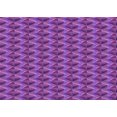 thumbnail image 1 of Ahgly Company Machine Washable Indoor Rectangle Transitional Jasmine Purple Area Rugs, 6' x 9', 1 of 7