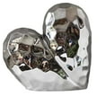 thumbnail image 2 of AMLESO Heart Sculpture Ceramic Art Sculpture Decorative Piece Modern Romantic Decor, 2 of 8