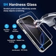 thumbnail image 5 of 5 in 1 Designed for iPhone 16pro Clear Case with Screen Protector[2 Pack] +Camera Lens Protector[2 Pack], Military Grade Drop Protection Transparent Cover 6.3 Inch, 5 of 7