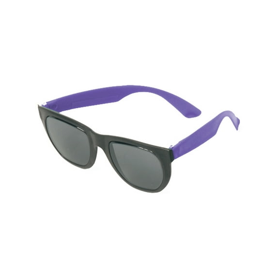 1 Pair Purple Tourist Rubber Sunglasses Party Favors 80s Costume Accessory