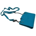 thumbnail image 2 of Vans Off The Wall Women's Jenna Faux Leather Perforated Crossbody Chain Wallet (Teal), 2 of 6