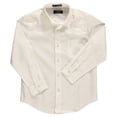 thumbnail image 2 of French Toast Big Boys' L/S Unisex Button-Down Shirt (Sizes 8 - 20) - white, 16, 2 of 2