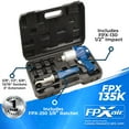 thumbnail image 5 of FPX-AIR 1/2" Impact & 3/8" Ratchet Kit: FPX-135K, Impact Wrench & Ratchet Wrench, Automotive Power Tools, Garage Air Tools, 5 of 5