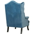 thumbnail image 4 of TOV Furniture Madison Velvet Wing Chair, 4 of 9