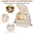 thumbnail image 4 of Bolsa para extractor de leche Jaffzora con enfriador y paquete de hielo impermeable, 4 of 7