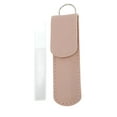 thumbnail image 5 of Unique Bargains Glass Multifunctional Nail File with Leather Pouch 1 Set Pink, 5 of 6