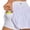 White, variant on goowrom Women's Athletic Tennis Golf Skirts Mid-Waisted Pleated Shorts