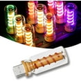 thumbnail image 1 of Touch Control Retro USB Light, Touch Adjustment Mood Lights, Plug in USB Automotive Night Light, Mini LED Bulb for Car, Camping, Party, Holiday Decoration, Bedroom, Desktop,903_Purple, 1 of 5