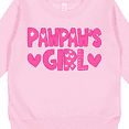 thumbnail image 3 of Inktastic Pawpaw's Girl Toddler Sweatshirt, 3 of 4