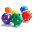 thumbnail image 1 of BSN Pelotas de plástico para jugar, tamaño de softbol (juego de 6), azul, verde, naranja, morado, rojo y blanco, 1 of 1