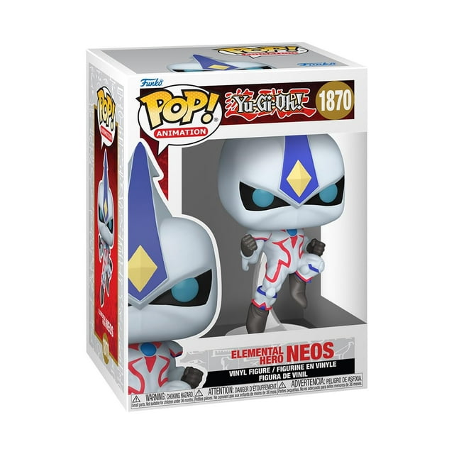 Figura de vinilo Funko Pop Animation Yu-Gi-Oh E-Hero Neos 9,5 cm