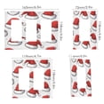 thumbnail image 2 of Yayeee Rocker Switch Wall Plate 3-Gang 6.5"x4.6" Home Decorative Outlet Cover, Red Santa Hats Pattern, 2 of 6