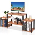 thumbnail image 3 of Costway TV Stand Entertainment Center Media Console Furniture Storage Cabinet, 3 of 7