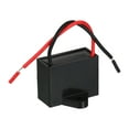 thumbnail image 5 of CBB61 Ceiling Fan Capacitor, 10Pcs 2.5uF 450V AC 50/60HZ with 2 Wires 38x30x29mm, 5 of 6