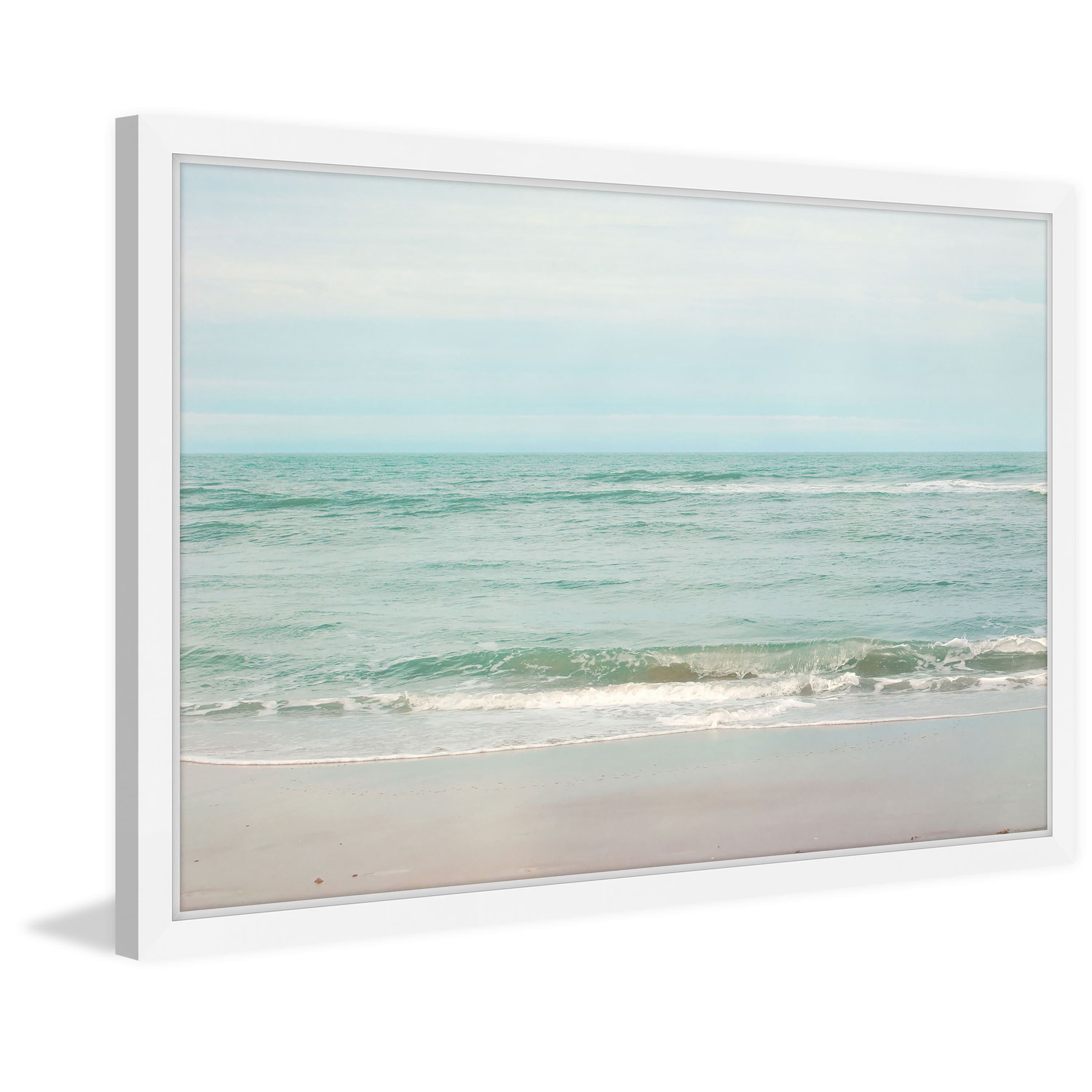 "Take Me to the Sea" Framed Painting Print