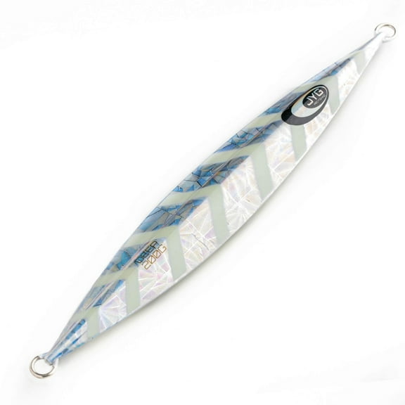 Jyg Pro Deep Rigged Silver, 100G Jigs