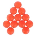 thumbnail image 1 of Orange Hollow Toy Balls for Practice Use Lightweight PP Material Great for Indoor Training 12pcs, 1 of 8
