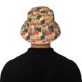 thumbnail image 5 of Fuzoiu Cute Cartoon Cat Print Reflective Bucket Hat,Outdoor Hat for Men and Women,Bucket Hat for Travel Fishing Hunting Summer Camp, 5 of 6