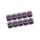 thumbnail image 3 of dados de seis caras, juguetes de barra opaca D6 16mm para de DND RPG, accesorios para enseñanza de matemáticas Violeta Hugo Dados de seis caras, 3 of 9