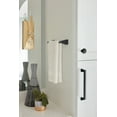thumbnail image 2 of Amerock Blackrock Matte Black 9 inch (229mm) Towel Bar, 2 of 7