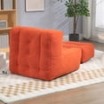 thumbnail image 4 of Bean Bag Chair,Comfortable Bean Bag,Super Soft Lazy Sofa Chair for Living Room,Red, 4 of 7