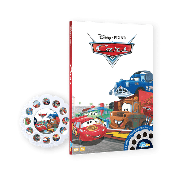Moonlite Storytime Cars Single Story Reel, Interactive Early Learning for Kids Age 1 to 4