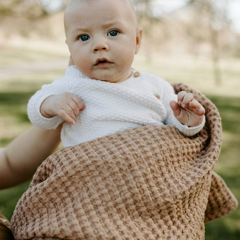 Waffle baby blanket 2025