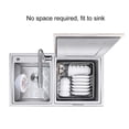thumbnail image 5 of Portable Multifunctional Household USB Mini Dishwasher Ultrasonic Dish Cleaner Vegetable Fruit Washing Machine for Small Apartment Office and Home Kit, 5 of 5