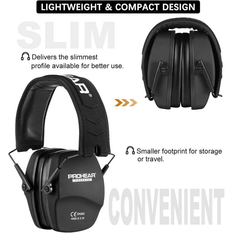 Shooting Ear Protection Earmuffs,Yinshome Earmuffs For Gun, 41 OFF