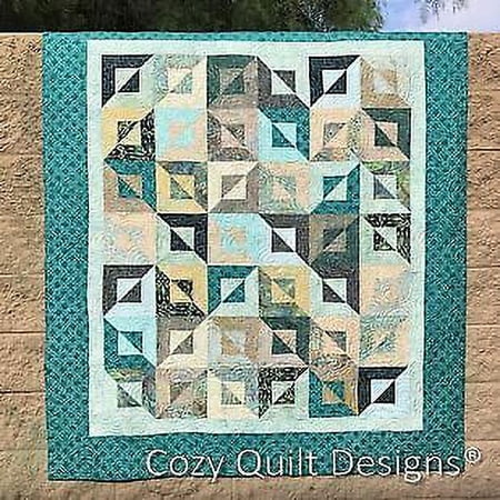 Pattern~Simplicity II~2 1/2in Strips Cozy Quilt Design