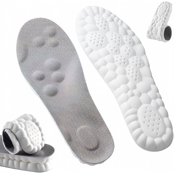 Plantillas Giwytey 4D Cloud de espuma viscoelástica con soporte de arco