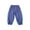 Blue, variant on Plebaso Kids Silk Pants Summer Elastic Waist Baggy Long Bloomers Boys Girls Breathable Casual Joggers