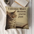 thumbnail image 3 of SHANXI Cat Mom Gifts Pillow Covers ,Cat Throw Pillows,Cat Mom Gifts for Women,Gifts for Cat Owners, Cat Mom Gifts,Gifts for Cat Mom,Cat Decor Decorations for Cat Lovers,Cat Decor for Home 20x20in, 3 of 5