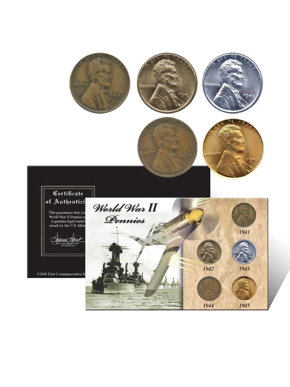 Collectible World War II Cent Collection