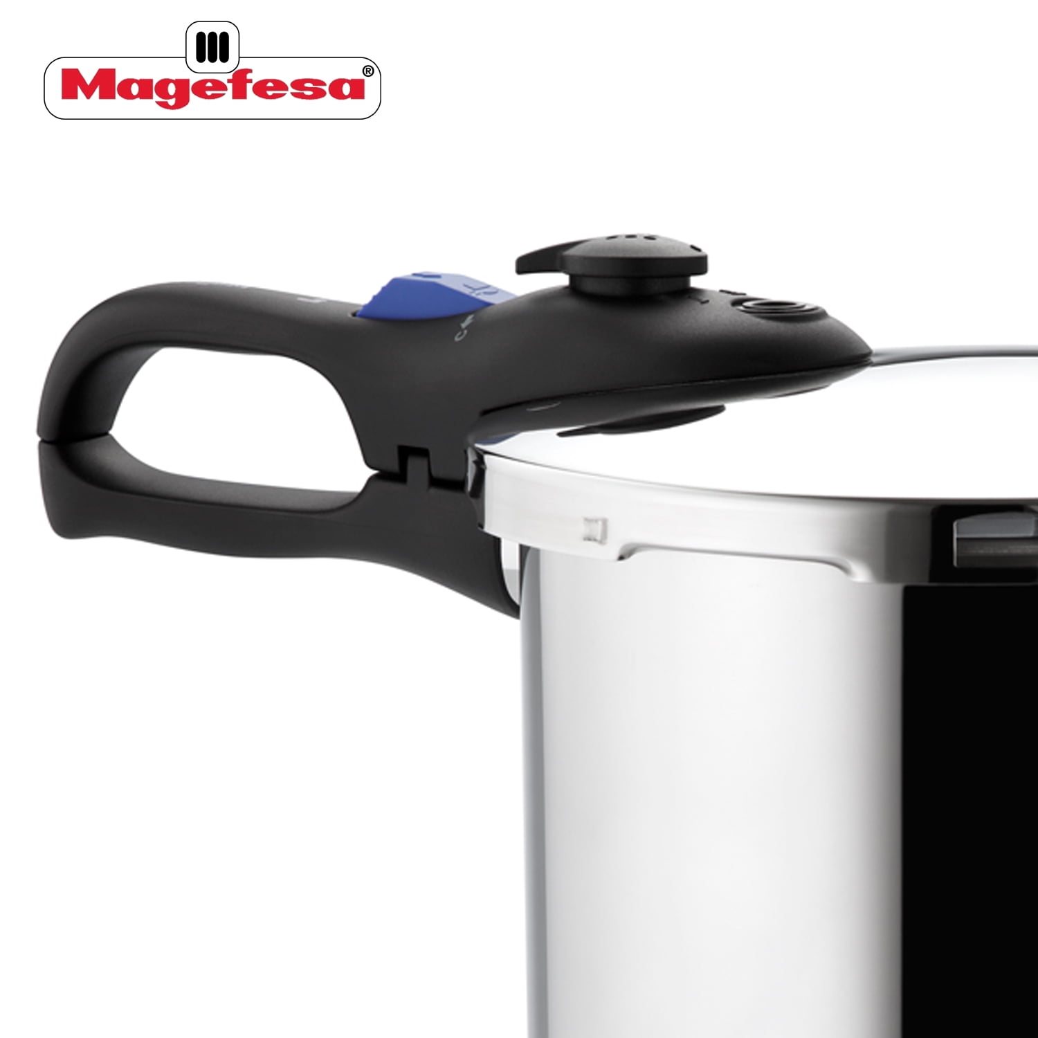 MAGEFESA ® Star fast pressure cooker, 10.6 Quart, 18/10 Polished