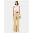 thumbnail image 2 of Pleated Wide-Leg High-Waist Trousers, 2 of 5